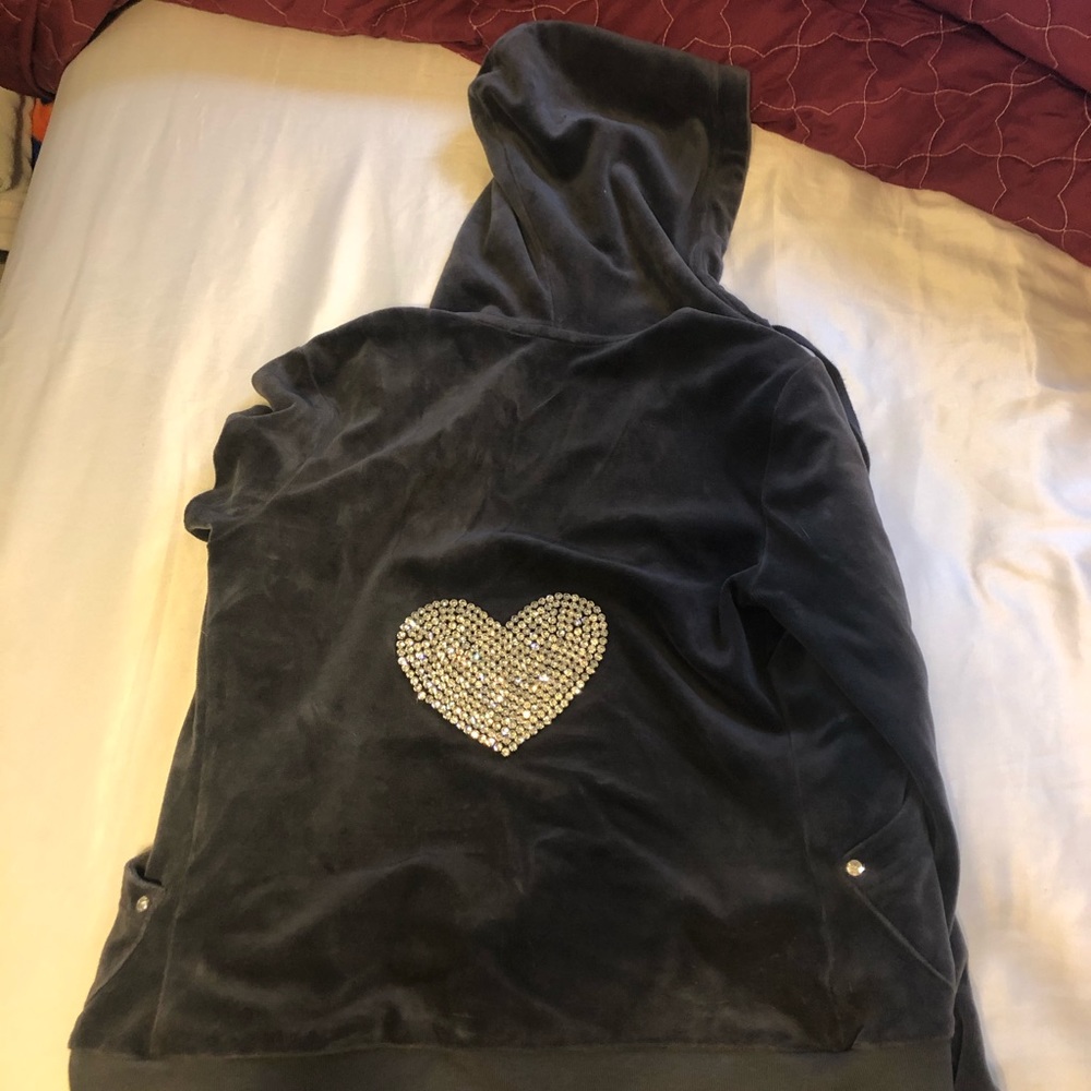 Jacket w/ Rhinestone Heart - Picture 2 of 2